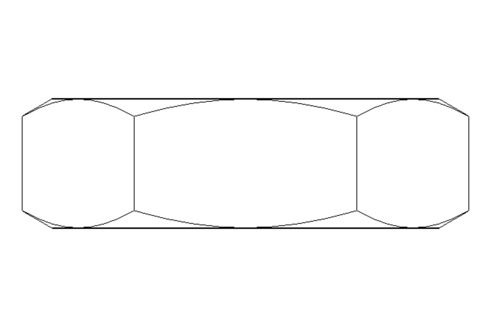 Écrou hexagonal M12 A2 DIN439