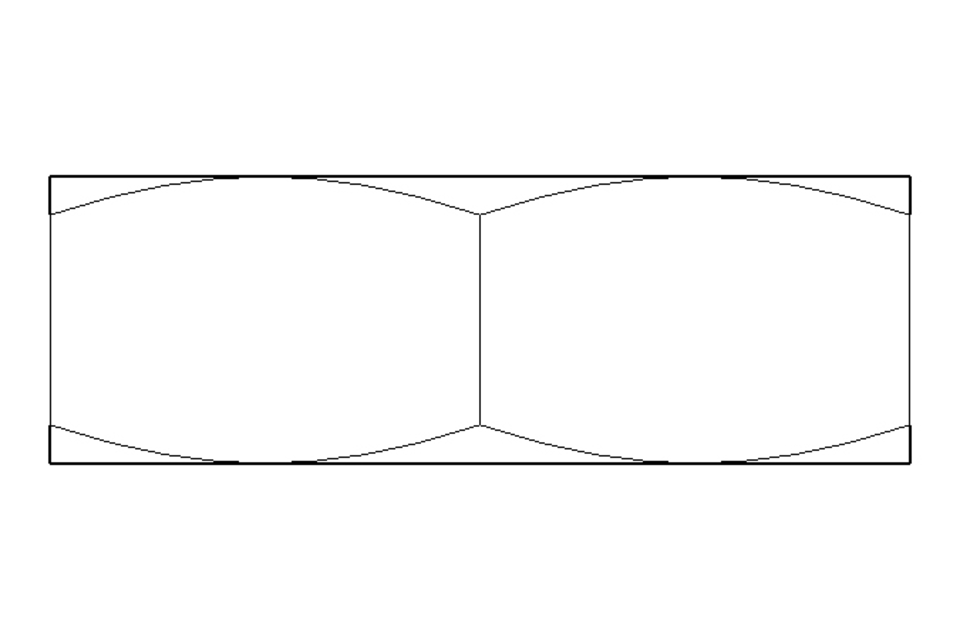 Écrou hexagonal M16 St-Zn DIN439