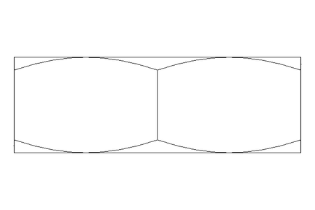 Dado esagonale M20 St-Zn DIN439