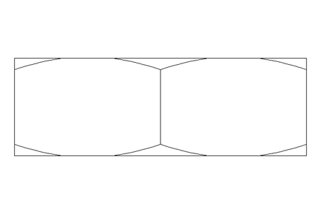 Шестигранная гайка M20x1,5 St-Zn DIN439