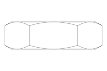 Écrou hexagonal M22 A2 DIN439