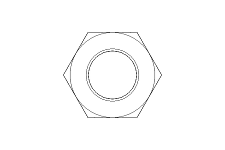 Tuerca hexagonal M22 A2 DIN439