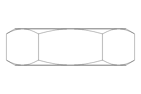 Tuerca hexagonal M30x1,5 St-Zn DIN439