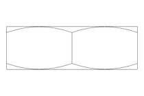 Tuerca hexagonal M30x1,5 St-Zn DIN439