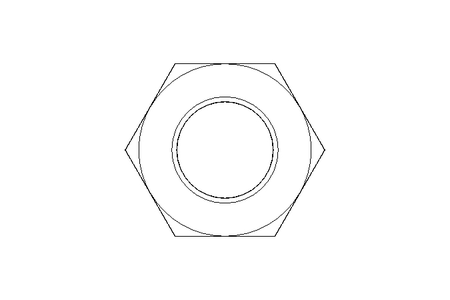 Tuerca hexagonal LH M12 A2 DIN439