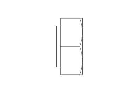 Tuerca hexagonal soldable M6 A2 DIN929