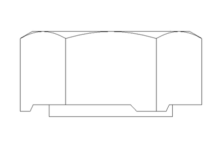 Hexagon weld nut M16 A2 DIN929