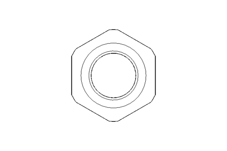 Tuerca hexagonal soldable M12 A2 DIN929