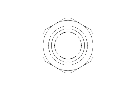 Tuerca hexagonal soldable M12 A2 DIN929