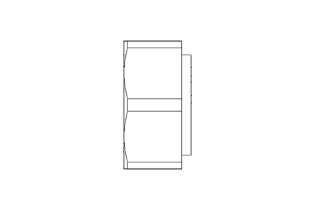 Tuerca hexagonal soldable M12 A2 DIN929