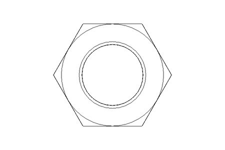 Écrou hexagonal M16x1,5 A2 DIN934