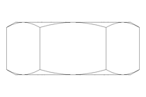 Sechskantmutter M4 A4 DIN934