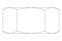 六角螺母 M24x1,5 A4 DIN934