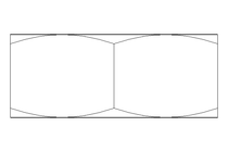 Hexagon nut M2 A2 DIN934