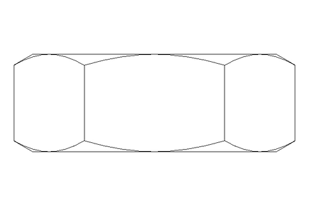 Tuerca hexagonal M2 A2 DIN934