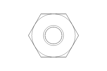 Tuerca hexagonal M2 A2 DIN934