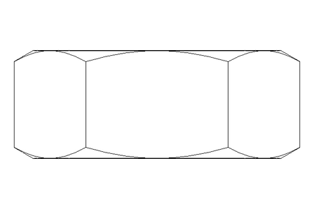 Hexagon nut M3 St-Zn DIN934