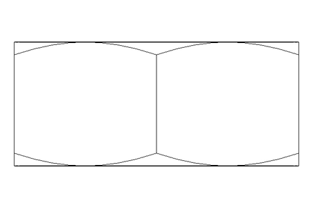 Tuerca hexagonal M3 St-Zn DIN934