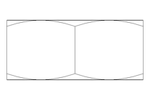 Tuerca hexagonal M3 St-Zn DIN934