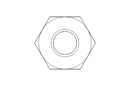 Tuerca hexagonal M3 St-Zn DIN934