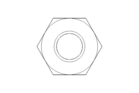 Hexagon nut M4 A2 DIN934