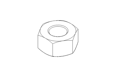 Écrou hexagonal M8 MS DIN934