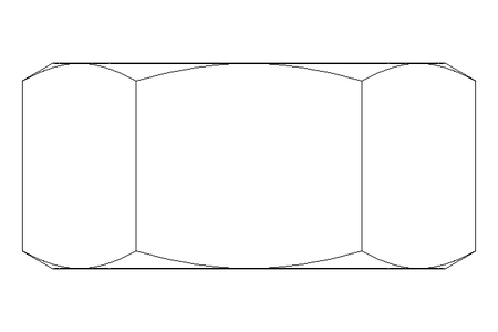 Hexagon nut M8x1 A2 DIN934