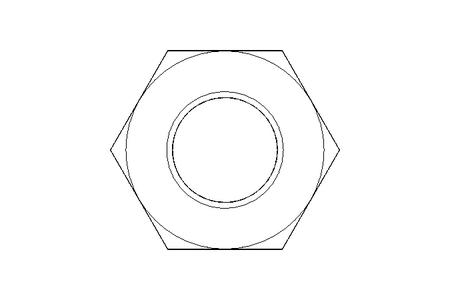 Tuerca hexagonal M8x1 A2 DIN934