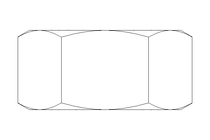 Hexagon nut M10 A4 DIN934