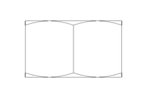 Tuerca hexagonal M18 A2 DIN934