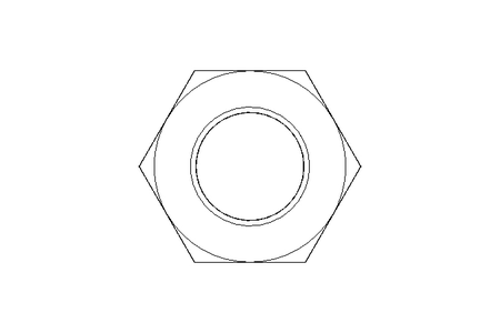 Tuerca hexagonal M18 A2 DIN934