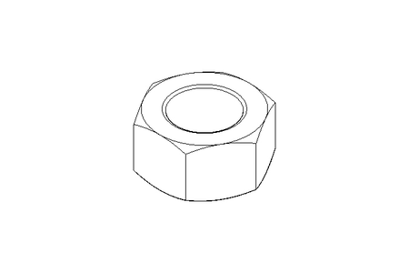 Hexagon nut M20x1,5 St-Zn DIN934