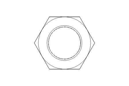 Hexagon nut M20x1.5 A2 DIN934