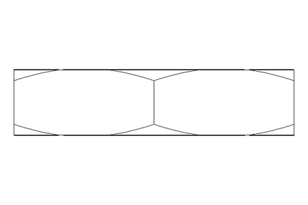 Tuerca hexagonal M20x1,5 AL DIN439