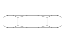 Porca sextavada M20x1,5 AL DIN439