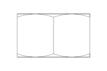 Porca sextavada M24 St-Zn DIN934