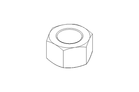 Porca sextavada M24x2 A2 DIN934