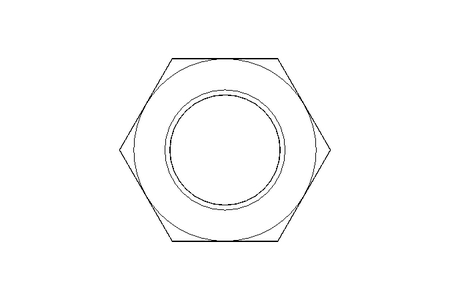 Tuerca hexagonal M24x2 A2 DIN934