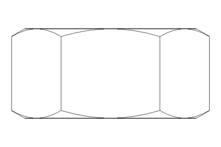 Écrou hexagonal LH M8 A2 DIN934