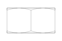 Écrou hexagonal LH M8 A2 DIN934