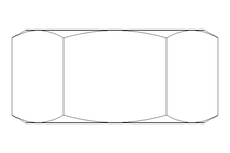 Écrou hexagonal LH M8 A2 DIN934