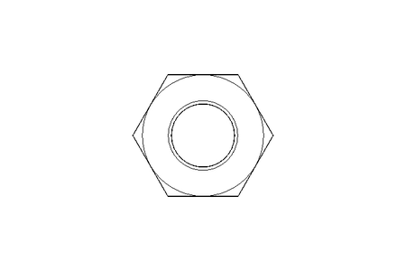 Tuerca hexagonal LH M10 A2 DIN934