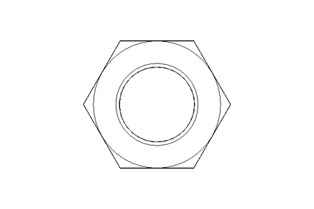 Écrou hexagonal M12x1,25 St-Zn DIN936