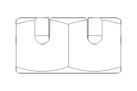 Castle nut M10 A2 DIN937