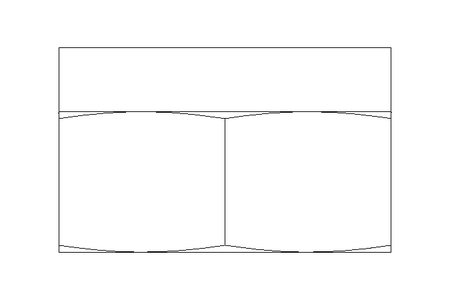 Tuerca hexagonal M8x1 St-Zn DIN985