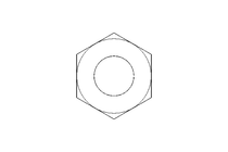 Hexagon nut M12 A2 DIN985