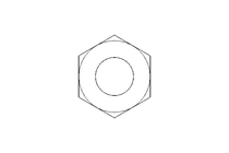 Tuerca hexagonal M12 St-Zn DIN985