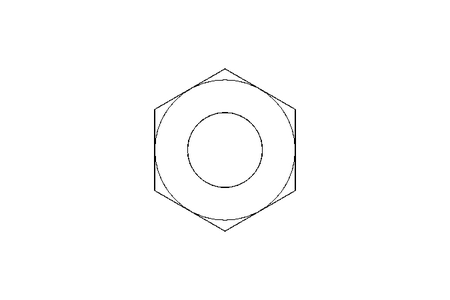 Tuerca hexagonal M12 St-Zn DIN985