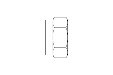 Tuerca hexagonal M12 St-Zn DIN985