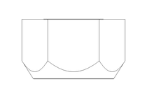 Tuerca hexagonal M20 St-Zn DIN985